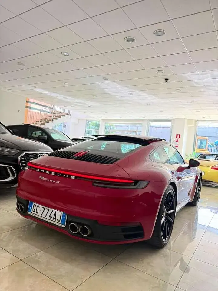Usata Porsche 911 Carrera S 450 CV (330 kW) 2020 Rosso Coupé