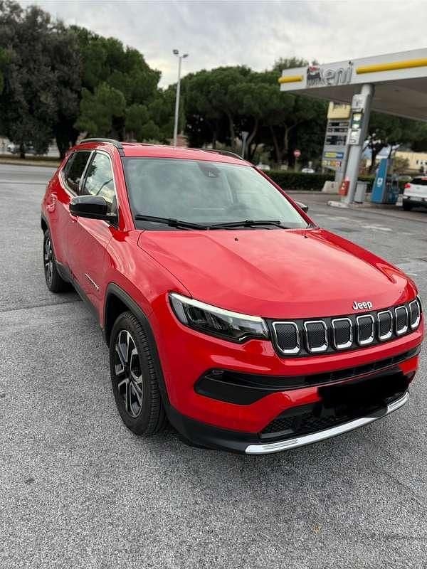 Rosso Usata 2022 Jeep Compass Limited SUV | 20.000 € (Super prezzo) - Immagine 1/4