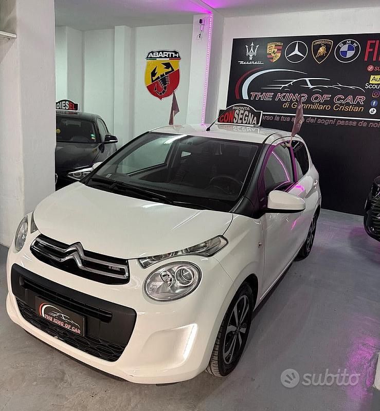 Usata Citroën C1 Shine 72 CV (52 kW) 2021 Bianco Utilitaria