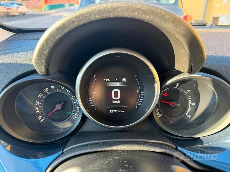 Usata Fiat 500X 120 CV (88 kW) 2017 Blu SUV