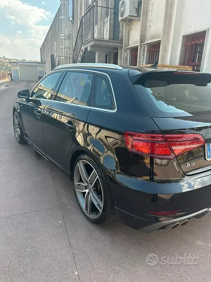 Usata Audi A3 S-Line 150 CV (110 kW) 2016 Nero Utilitaria