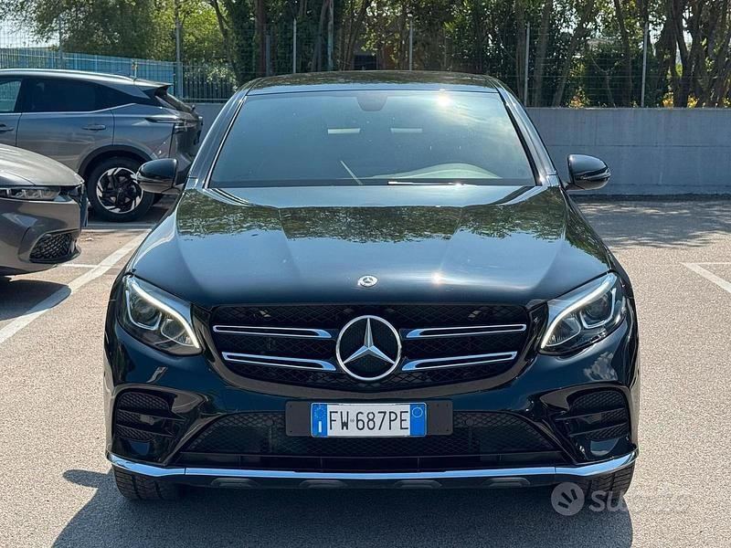Usata Mercedes GLC220 Premium 170 CV (125 kW) 2019 Nero Coupé