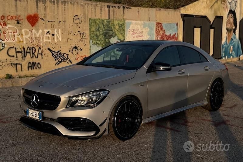 Usata Mercedes CLA250 218 CV (160 kW) 2017 Grigio Berlina