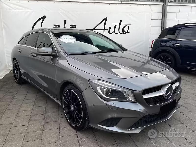 Usata Mercedes CLA200 Shooting Brake Night 136 CV (100 kW) 2016 Grigio Station wagon