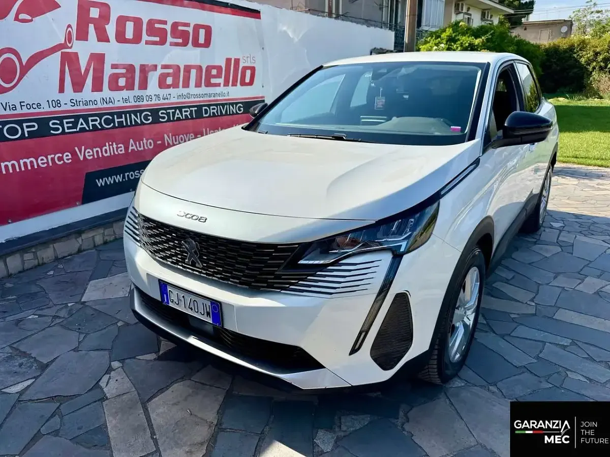 Usata Peugeot 3008 Active 131 CV (96 kW) 2022 Bianco SUV