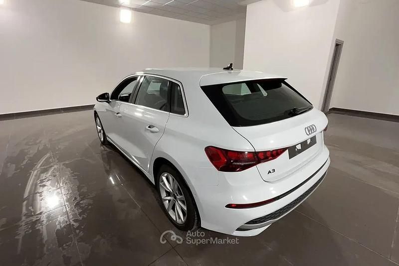 Usata Audi A3 Advanced 150 CV (110 kW) 2025 Bianco Berlina