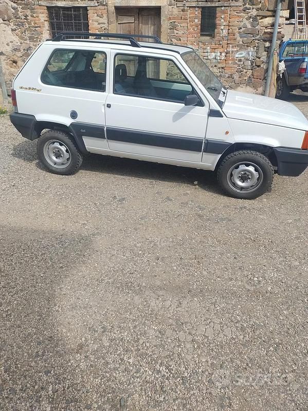 Usata Fiat Panda 4x4 Trekking 54 CV (39 kW) 2000 Bianco Utilitaria