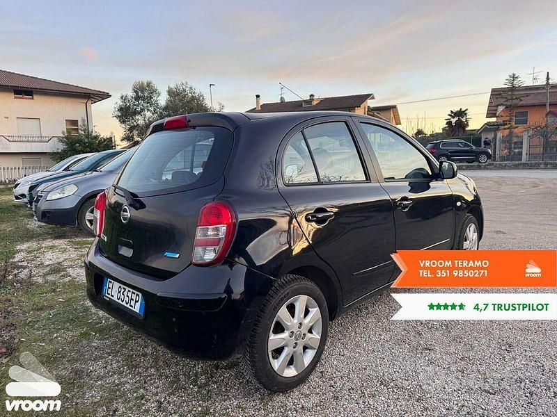 Usata Nissan Micra 80 CV (58 kW) 2012 Nero Utilitaria