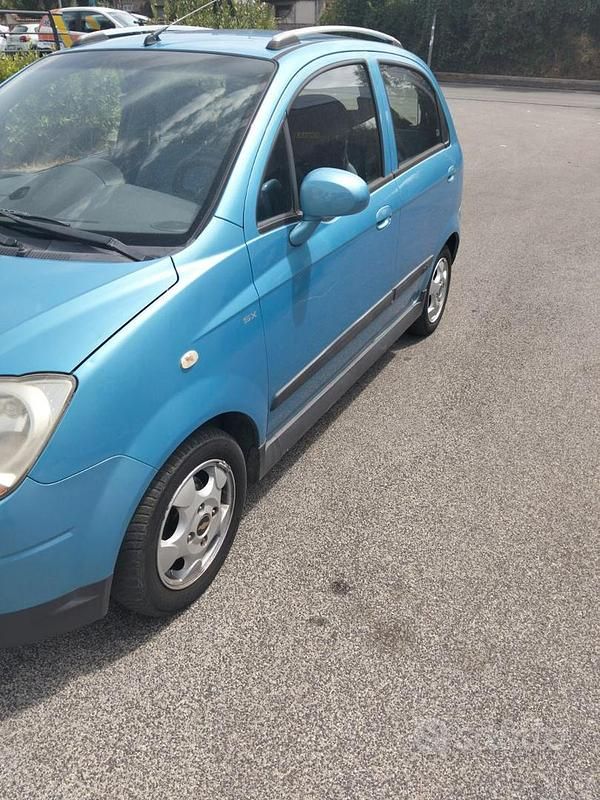 Usata Chevrolet Matiz 67 CV (49 kW) 2008 Blu Utilitaria
