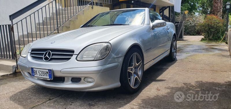 Usata Mercedes SLK230 197 CV (144 kW) 2000 Grigio Cabrio