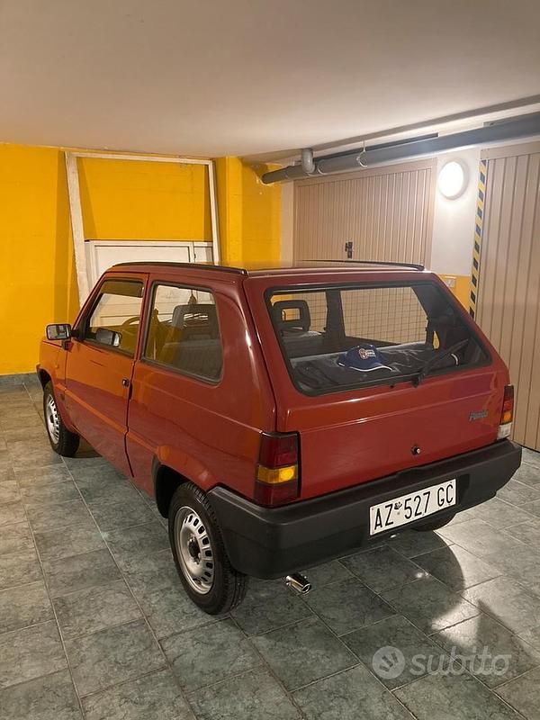 Usata Fiat Panda 1997 Rosso Utilitaria