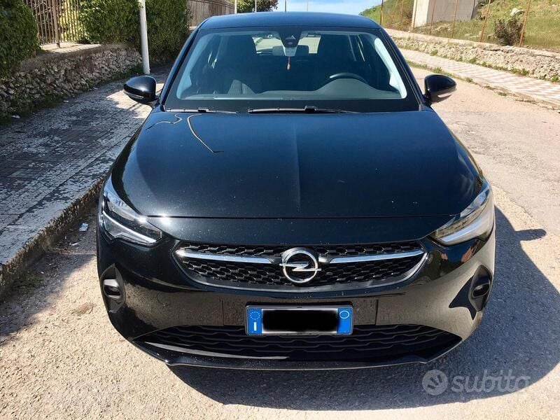 Usata Opel Corsa 75 CV (55 kW) 2021 Nero Utilitaria
