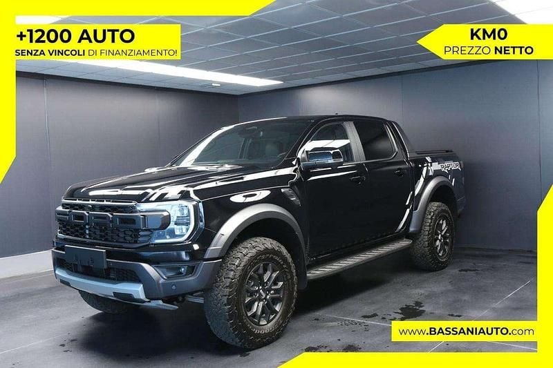 Nuova Ford Ranger Raptor 209 CV (153 kW) 2025 Nero Pick-up