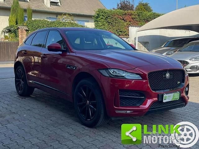 Usata Jaguar F-Pace R-Sport 180 CV (132 kW) 2016 Rosso SUV