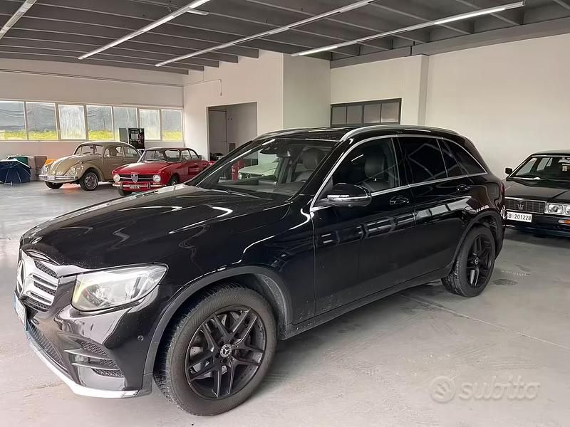 Usata Mercedes GLC250 Premium 204 CV (150 kW) 2019 Nero SUV