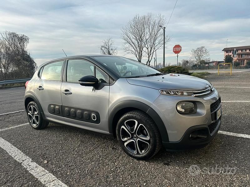 Usata Citroën C3 PureTech 82 CV (60 kW) 2019 Grigio Berlina