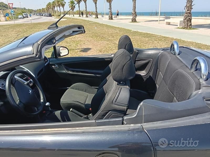 Usata Peugeot 207 2007 Nero Cabrio