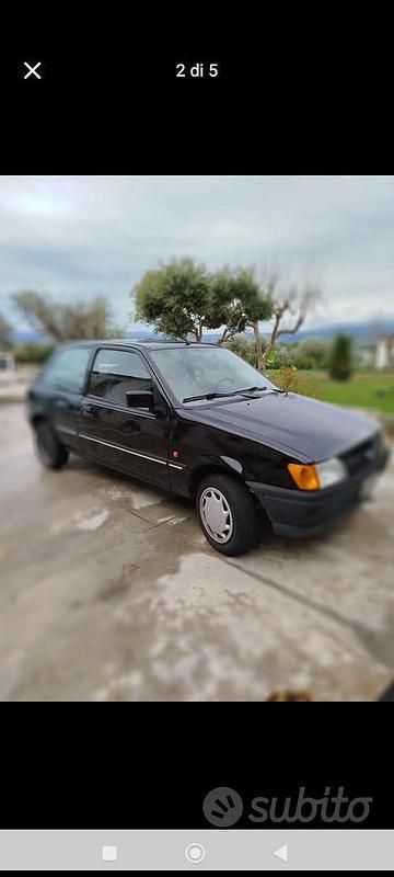 Usata Ford Fiesta 1989 Nero Utilitaria