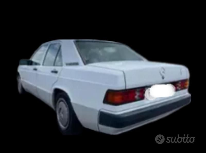 Usata Mercedes 190 1990 Bianco Berlina