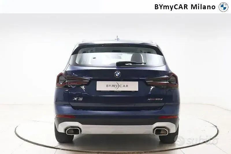 Usata BMW X3 Efficient Dynamics 190 CV (139 kW) 2022 Blu SUV