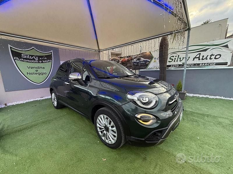 Usata Fiat 500X Cross 120 CV (88 kW) 2019 Verde SUV