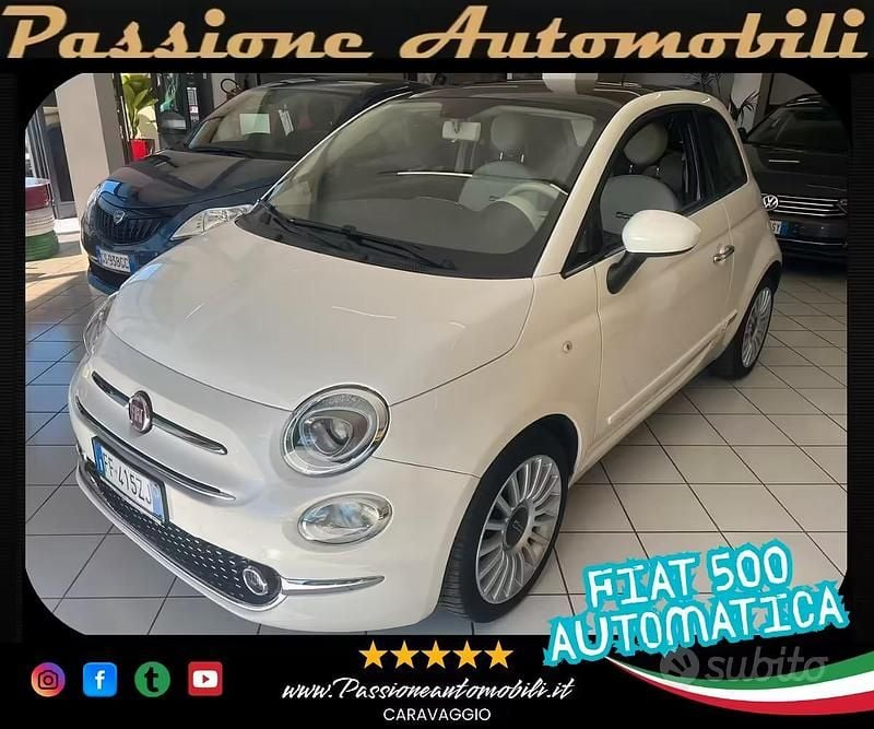 Usata Fiat 500 Lounge 69 CV (50 kW) 2016 Bianco Berlina