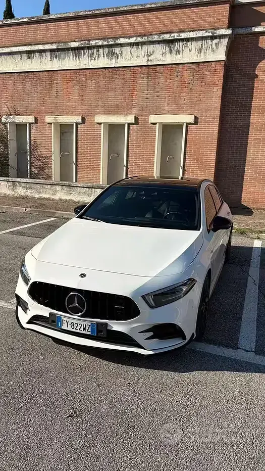 Usata Mercedes A35 AMG AMG 306 CV (225 kW) 2019 Bianco Berlina