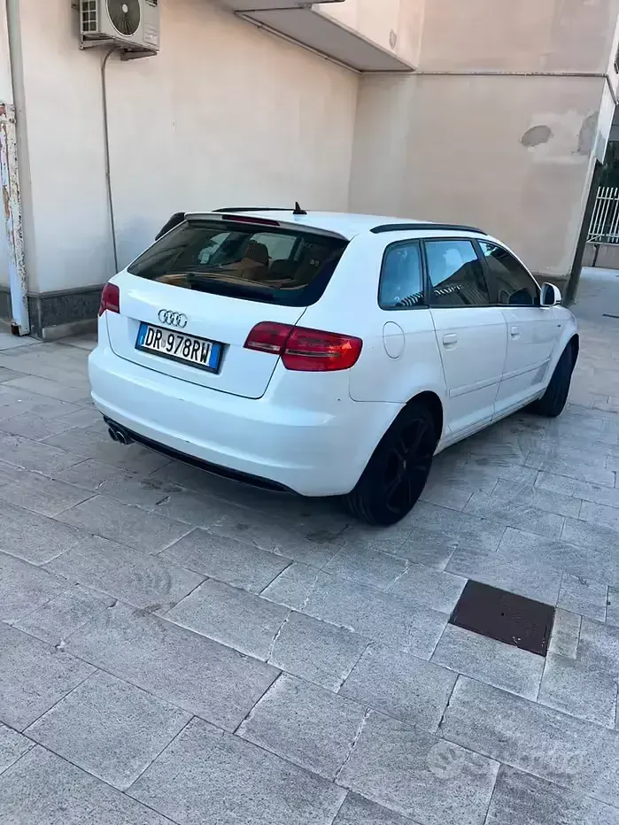 Usata Audi A3 S-Line 140 CV (102 kW) 2008 Bianco Utilitaria