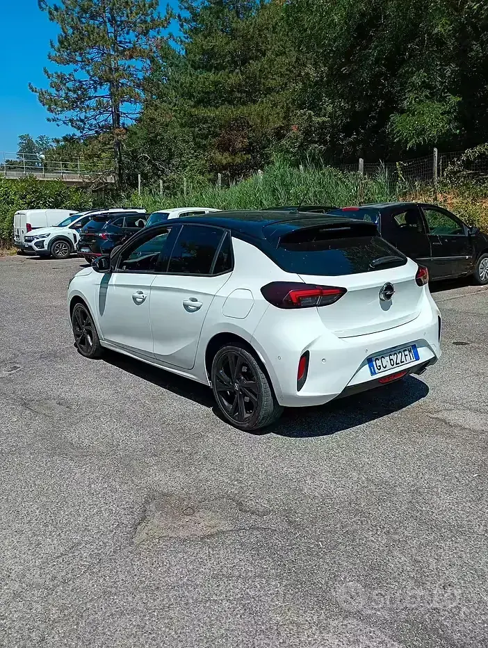 Usata Opel Corsa 101 CV (74 kW) 2020 Bianco Utilitaria