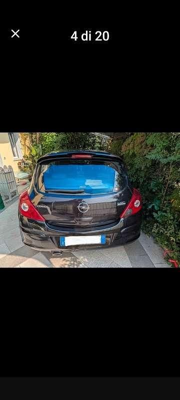 Usata Opel Corsa Sport 80 CV (58 kW) 2008 Nero Utilitaria
