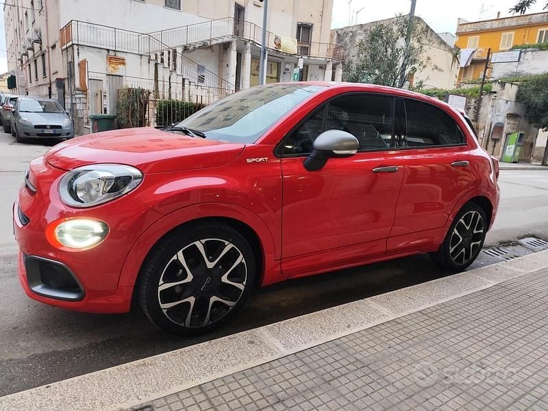 Usata Fiat 500X Sport 131 CV (96 kW) 2022 Rosso SUV