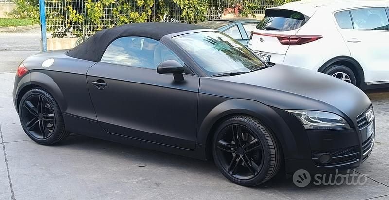 Usata Audi TT Roadster Ambiente 200 CV (147 kW) 2010 Nero Cabrio