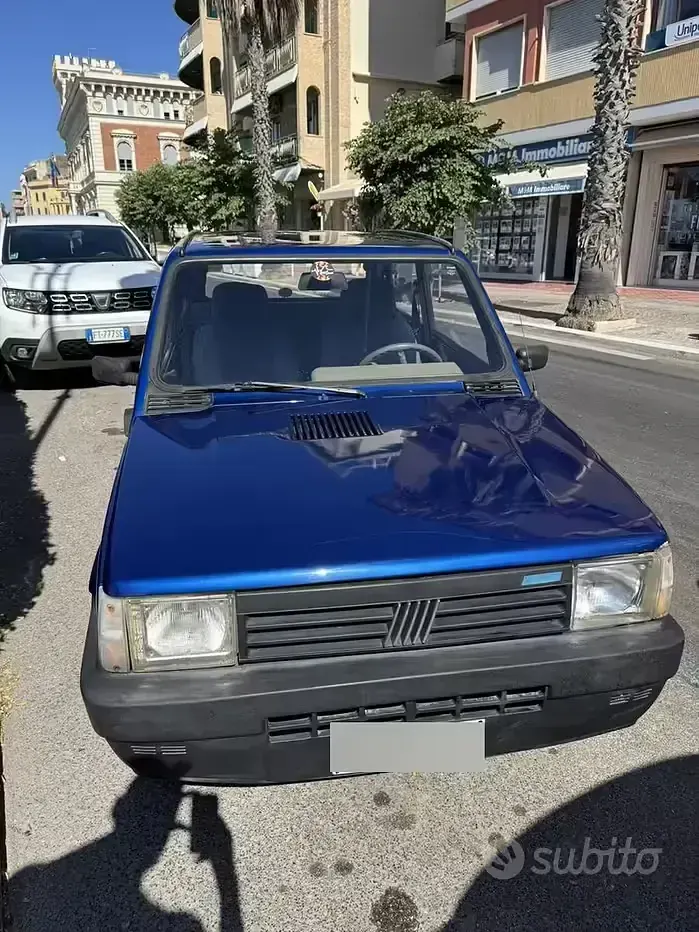 Usata Fiat Panda 45 CV (33 kW) 1998 Blu Utilitaria