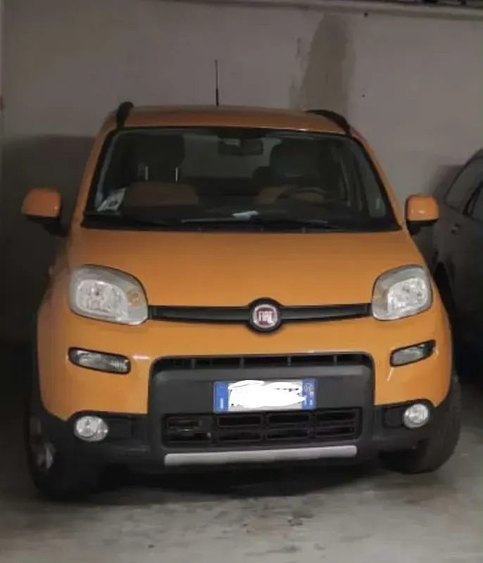 Usata Fiat Panda 4x4 86 CV (63 kW) 2014 Arancione Utilitaria