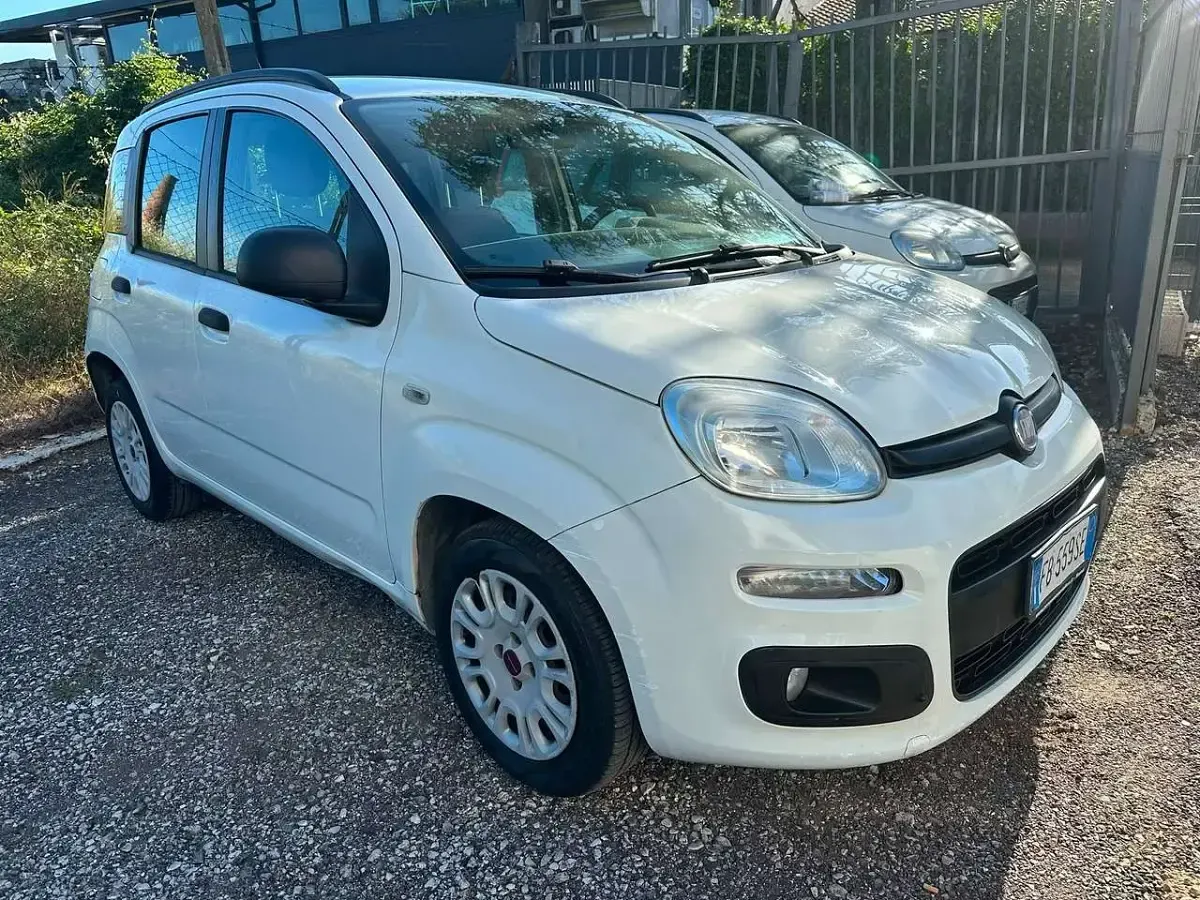 Usata Fiat Panda Easy 69 CV (50 kW) 2014 Bianco Utilitaria