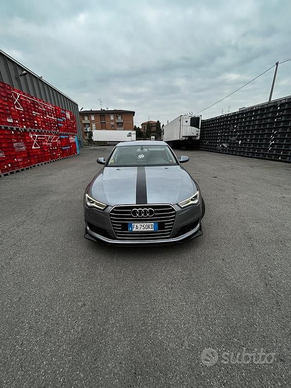 Usata Audi A6 190 CV (139 kW) 2015 Grigio Berlina