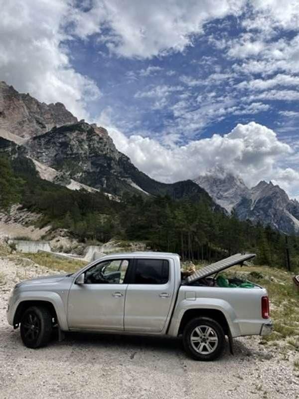 Usado VW Amarok Highline 163 CV (119 kW) 2012 Plateado Pickup/Camioneta