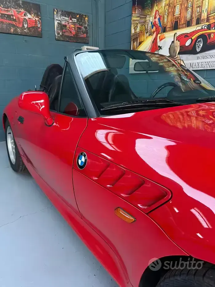 Usata BMW Z3 116 CV (85 kW) 1997 Rosso Cabrio