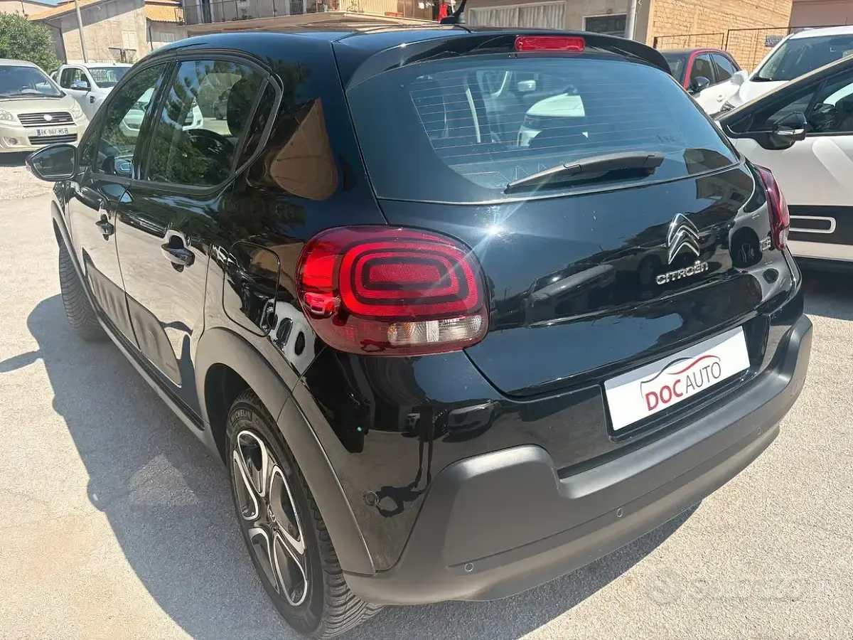 Usata Citroën C3 Feel 110 CV (80 kW) 2019 Nero Utilitaria