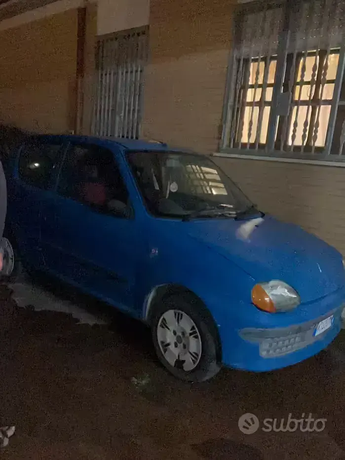 Usata Fiat Seicento 55 CV (40 kW) 2000 Bluazzurro Utilitaria
