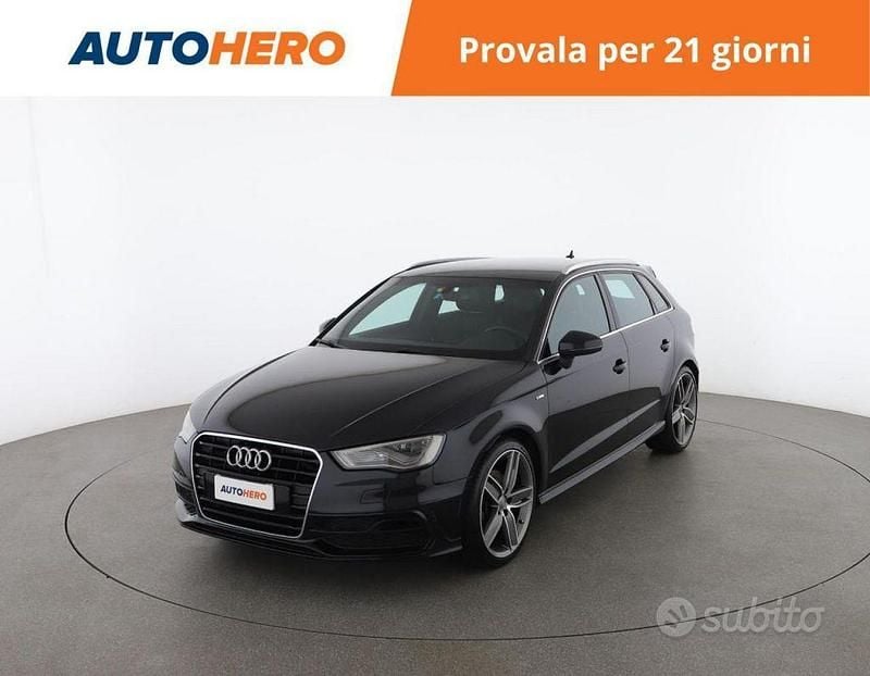 Nero Usata 2016 Audi A3 S-Line Due volumi | 17.199 € (Cara) - Immagine 1/2