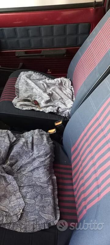 Usata Fiat Panda 1990 Rosso Utilitaria