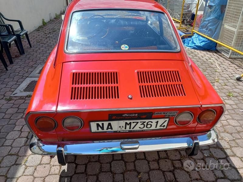 Usata Fiat 850 Sport 1960 Rosso Coupé
