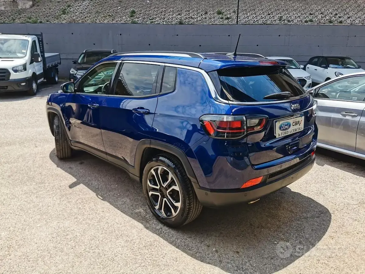Usata Jeep Compass Limited 131 CV (96 kW) 2021 Blu SUV