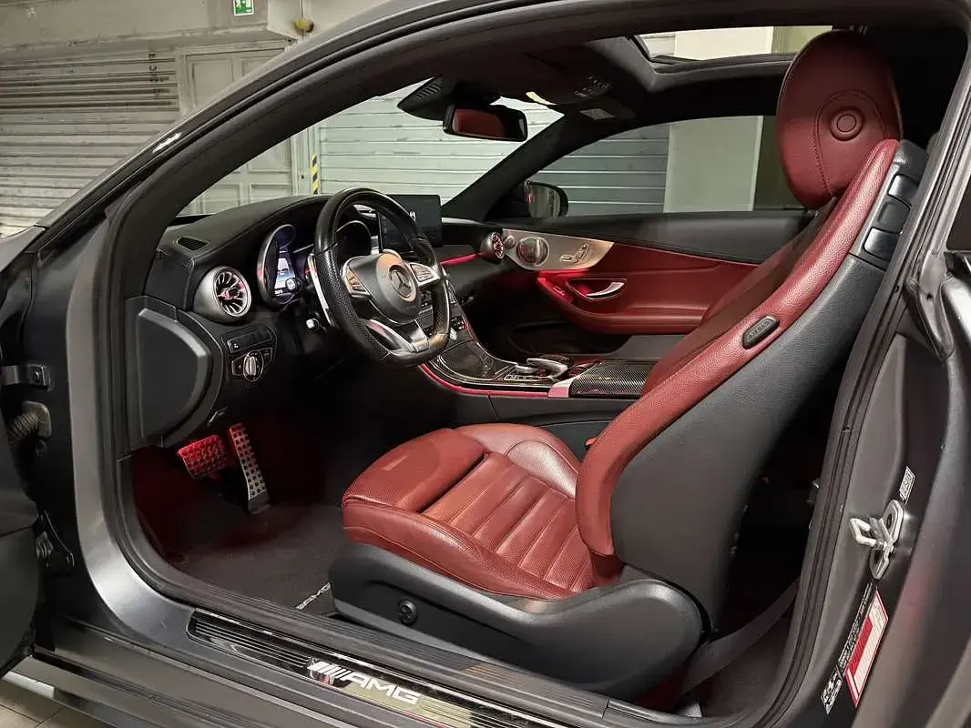 Usata Mercedes C43 AMG AMG 367 CV (269 kW) 2017 Grigio Coupé