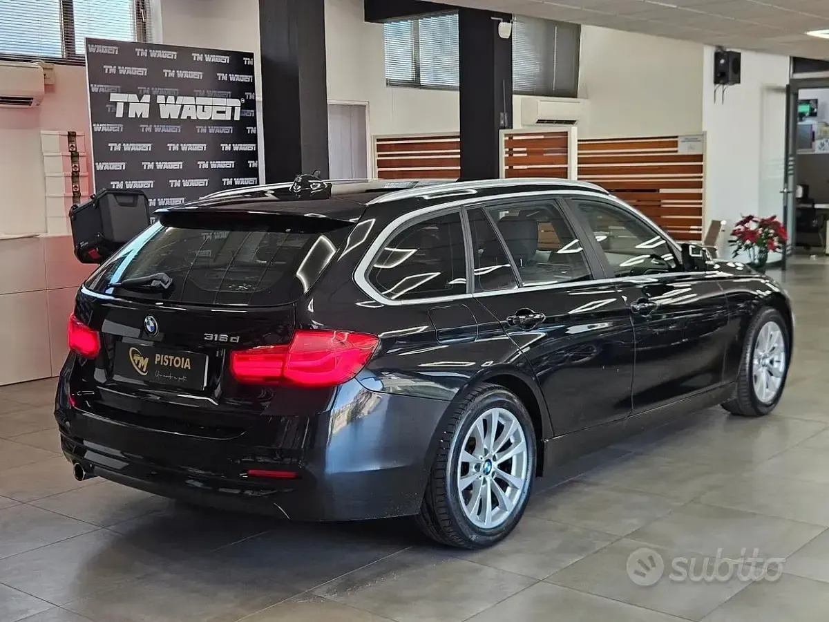 Usata BMW 316 116 CV (85 kW) 2018 Nero Station wagon