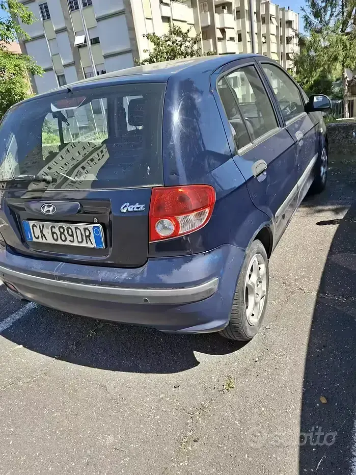 Usata Hyundai Getz 63 CV (46 kW) 2003 Blu Utilitaria