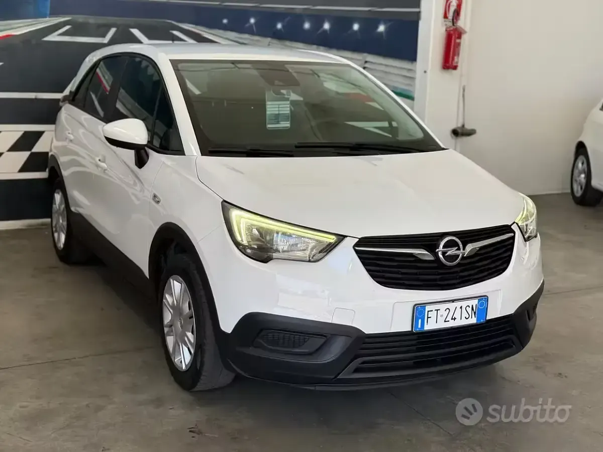 Usata Opel Crossland X Innovation 83 CV (61 kW) 2019 Bianco SUV