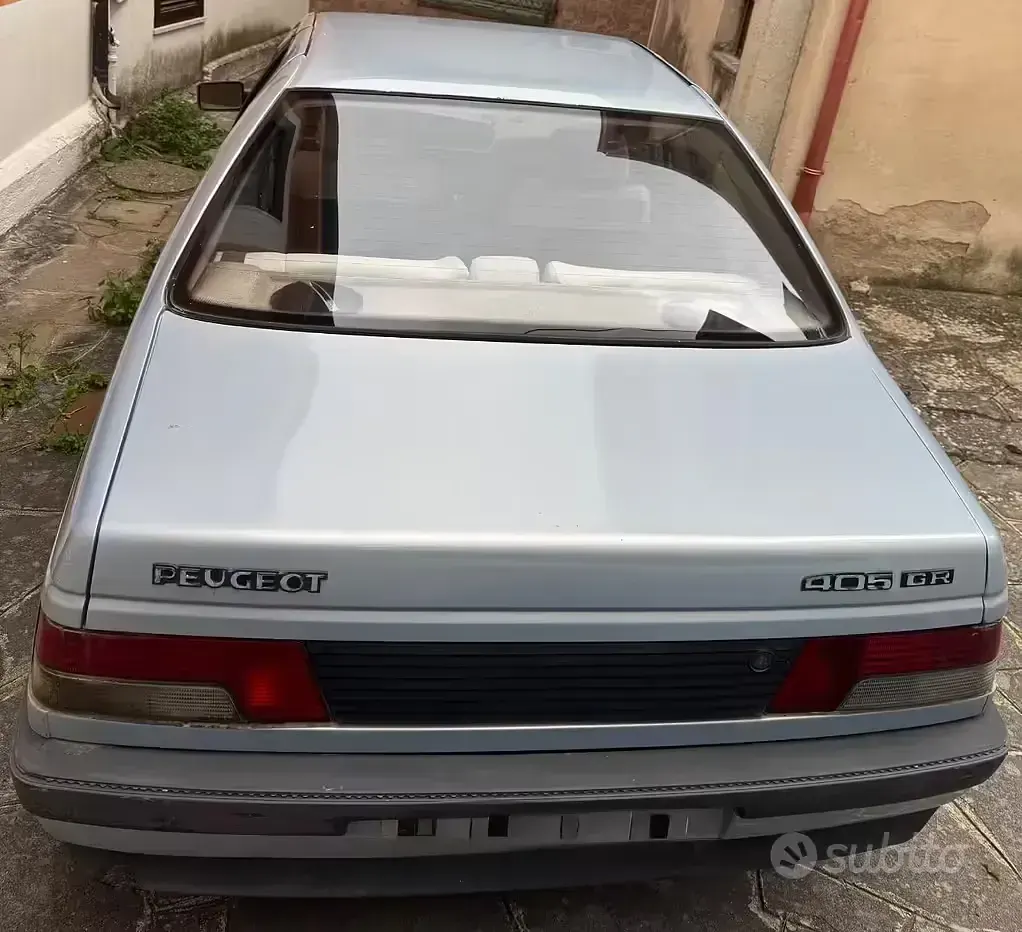 Usata Peugeot 405 1989 Grigio Berlina
