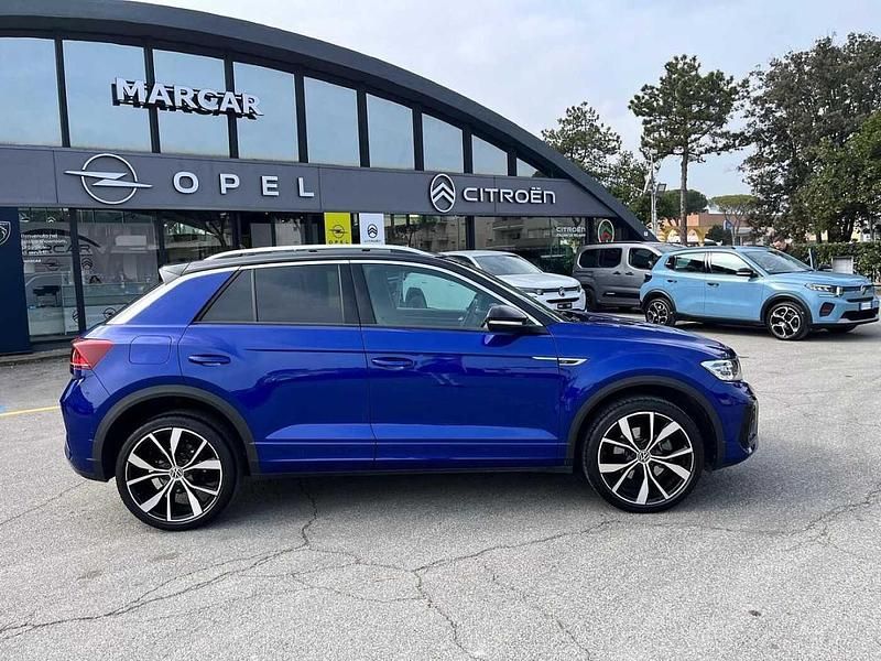 Usata VW T-Roc R-line 150 CV (110 kW) 2022 Blu/azzurro SUV